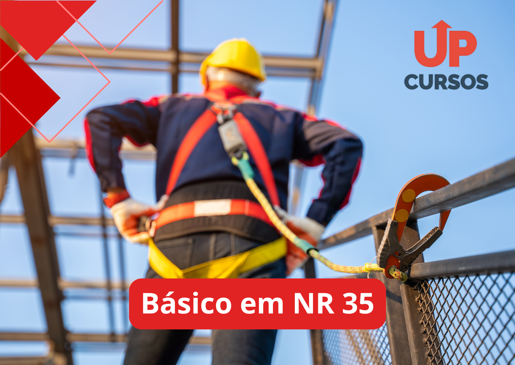 Curso online grátis de Básico em NR 35 - Trabalho em Altura