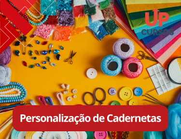Curso online grátis de Personalização de Cadernetas