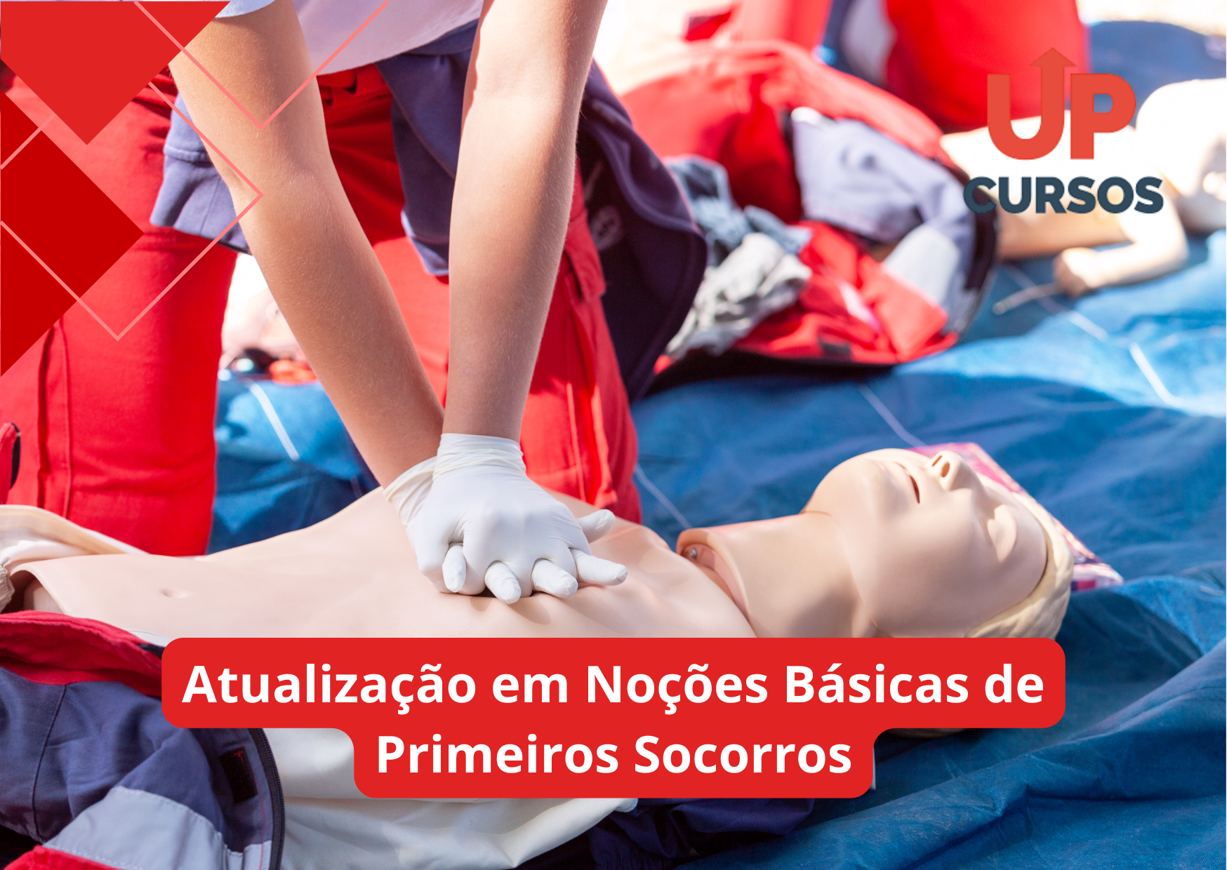 Curso online grátis de Atualização em Noções Básicas de Primeiros Socorros