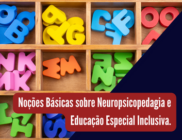 Curso online grátis de Noções Básicas sobre Neuropsicopedagia e Educação Especial Inclusiva