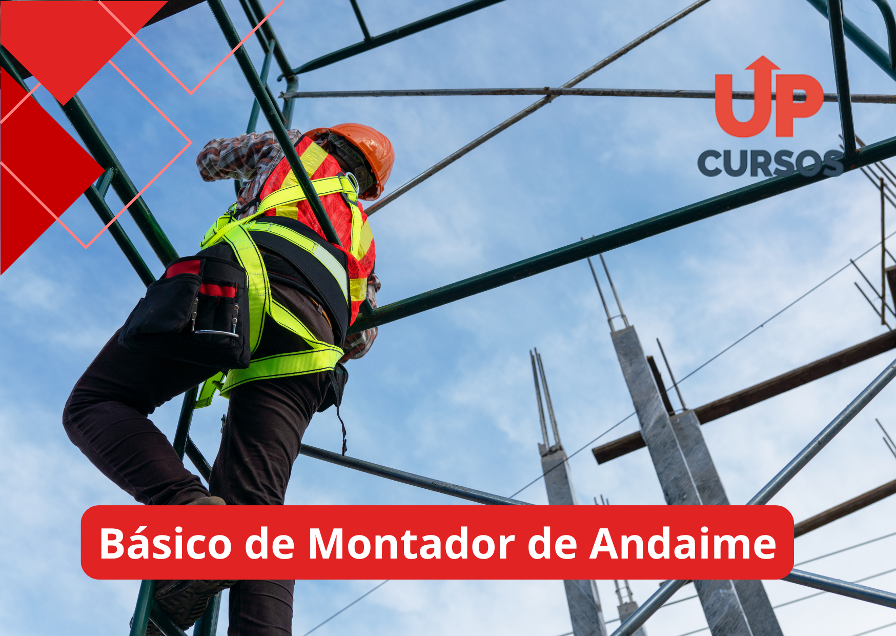 Curso online grátis de Básico de Montador de Andaime 
