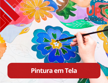 Curso online grátis de Pinturas em Tela