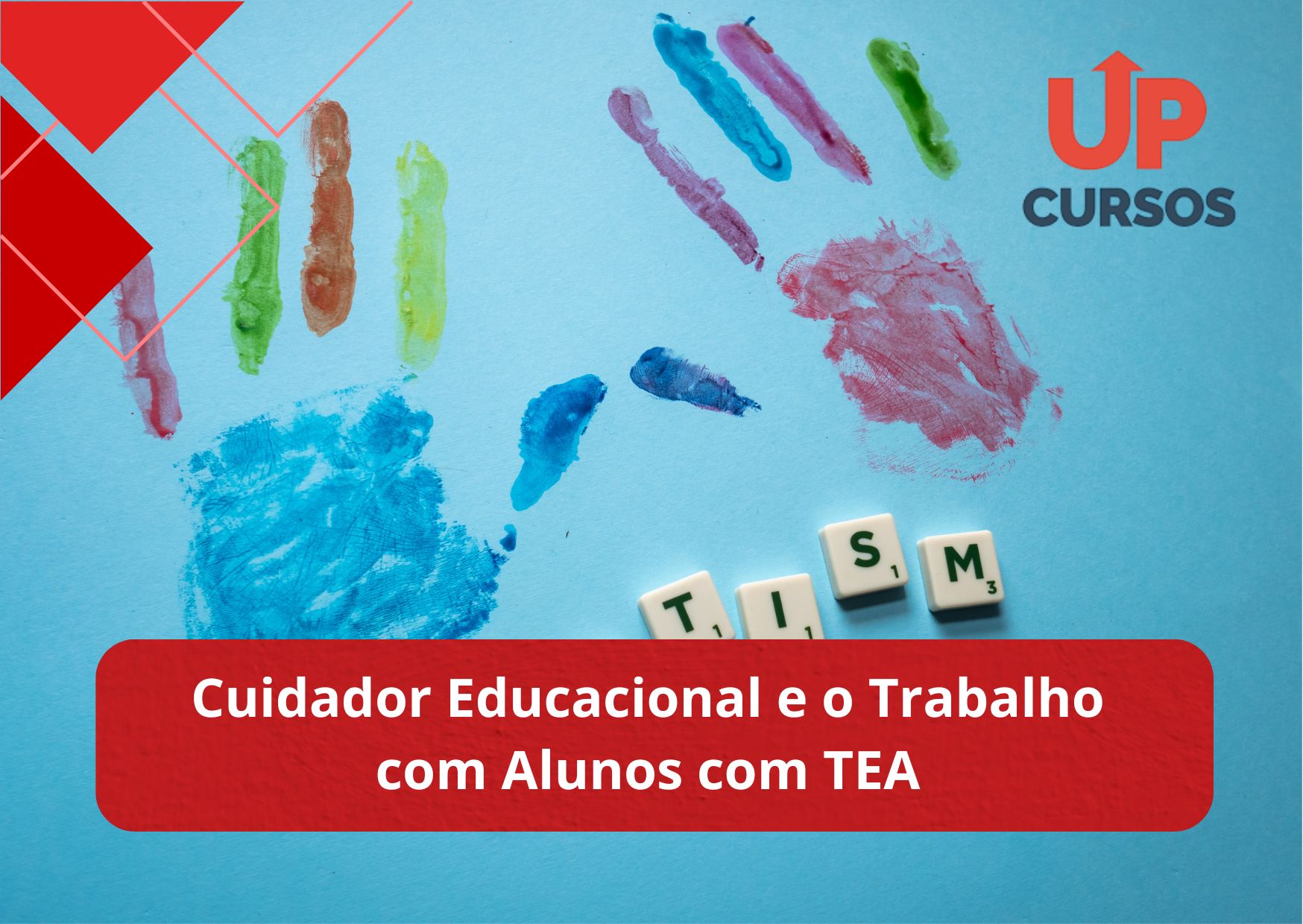Curso online grátis de Cuidador Educacional e o Trabalho com Alunos com TEA - Transtorno do Espectro do Autismo
