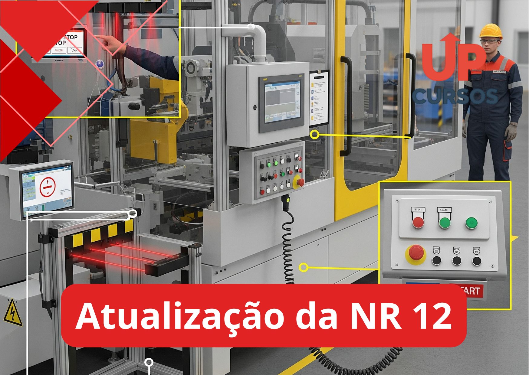 Curso online grátis de Atualização da NR 12