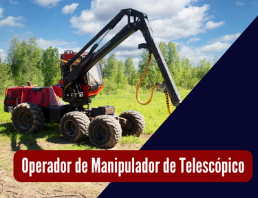 Curso online grátis de Operador de Manipulador Telescópico