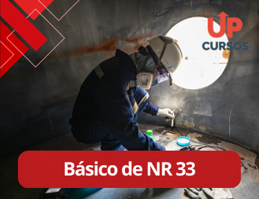 Curso online grátis de Básico de NR 33 - Segurança e Saúde nos Trabalhos em Espaços Confinados