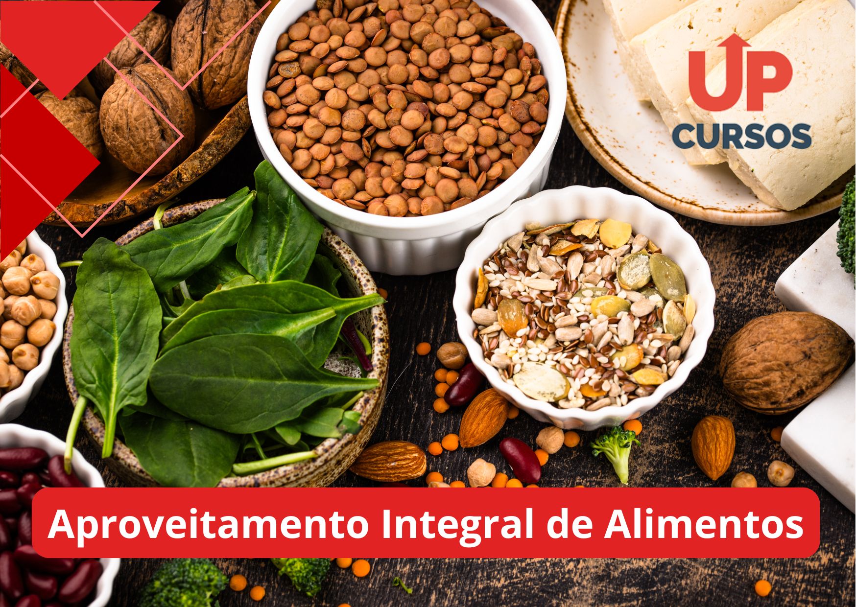 Curso online grátis de Aproveitamento Integral de Alimentos